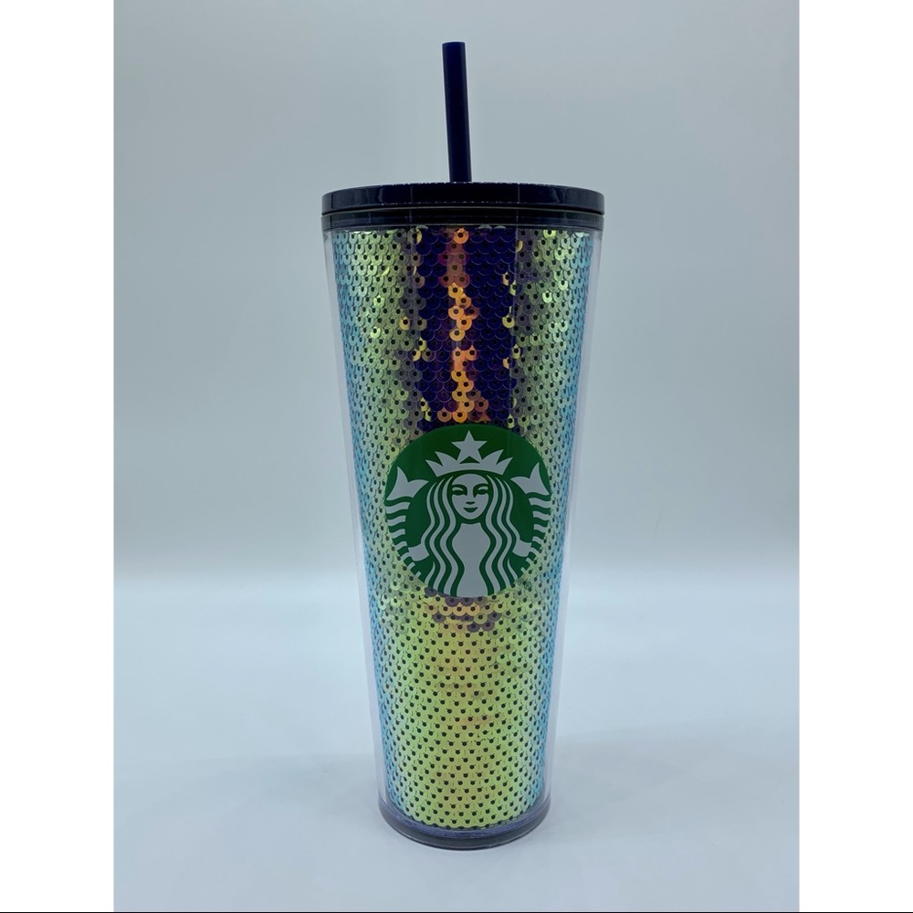 Starbucks Iridescent Sequin Tumbler - Holiday 2020